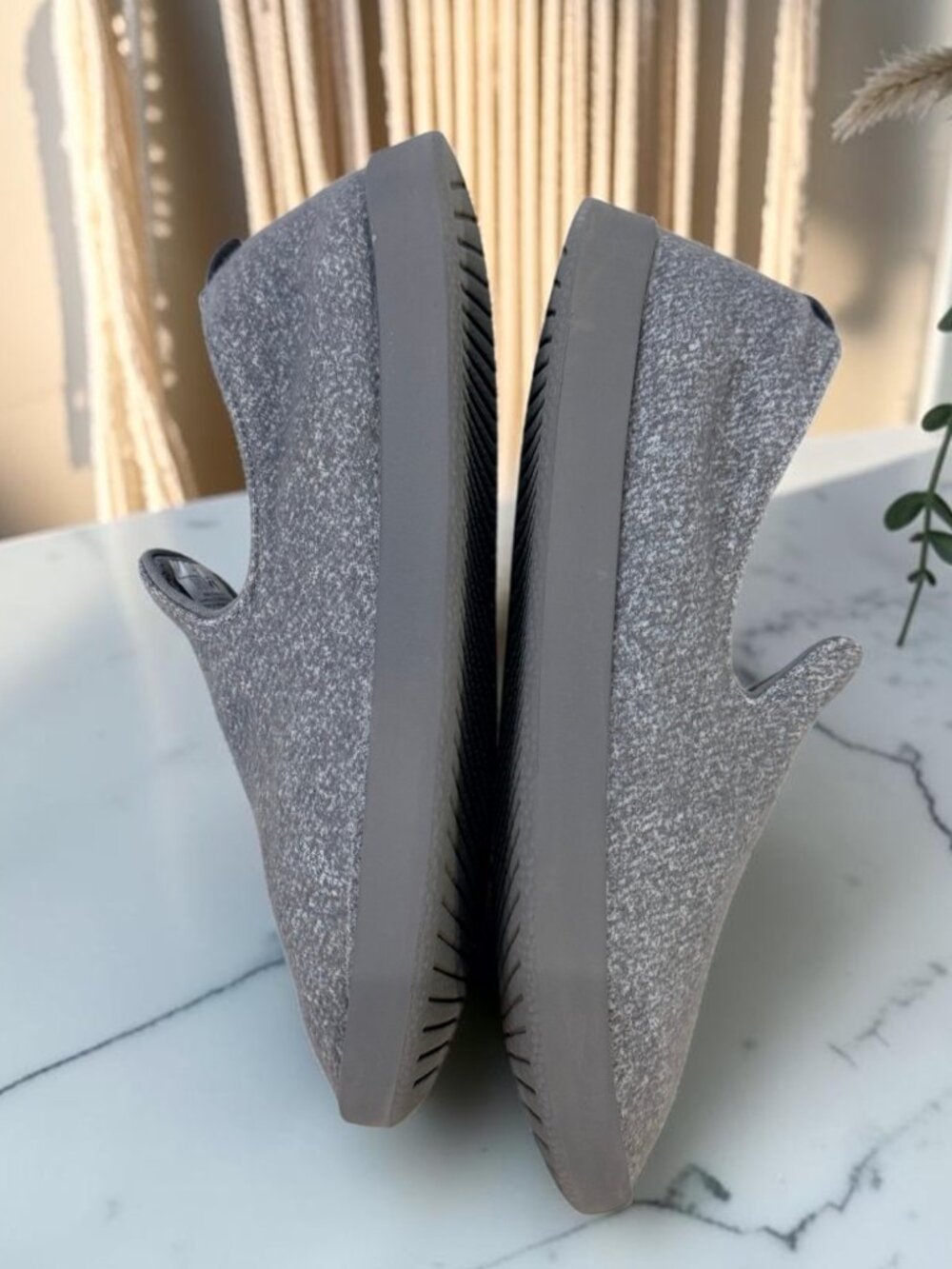 Allbirds Women's Size 9 Gray Wool Loungers Slip On Sneakers - Picture 9 of 11